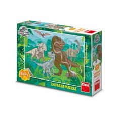 Dino Toys Puzzle Jurský Svet 24 dielikov maxi