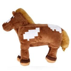 Plush Plyšová hračka Minecraft hnedý kôň 21cm