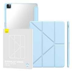 BASEUS Ochranné pouzdro Baseus Minimalist pro iPad Pro 12,9" 2020/2021/2022 (světle modré)
