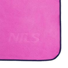 NILS uterák z mikrovlákna NCR13 ružový / tmavo modrý