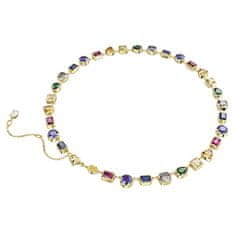 Swarovski Pozlátený náhrdelník s farebnými kryštálmi Stilla 5662915