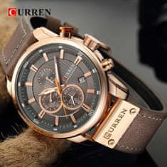Curren CURREN 8291 Pánske hodinky Quartz pohyb móda a príležitostné Auto dátum kožené pásmo hodinky CURREN 8291 Pánske hodinky Quartz pohyb móda a príležitostné Auto dátum kožené pásmo hodinky