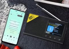 OpenBox Rádio Openbox DAB PC1, LCD, 1200mAh Li-On, Bluetooth, Anténa 