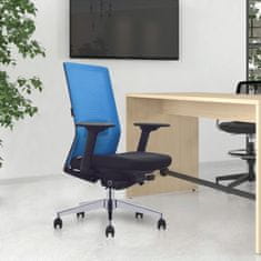 Dalenor Ergonomická kancelárska stolička Alcanto, textil, modrá