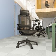 Dalenor Ergonomická kancelárska stolička Next Hb, sieťovina, čierna