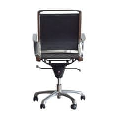 Dalenor Ergonomická kancelárska stolička Ell, syntetická koža, čierna