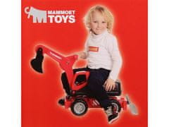 Wader MAMMOET mega bagrovacia kolesová rýľa, hračka pre deti, stavebný stroj 