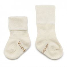 KipKep detské ponožky Stay-on-Socks NEWBORN 1pár Off White