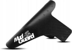 Korbi Predný a zadný blatník na horský bicykel MTB Enduro Carbon Mud Guard, čierny