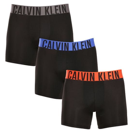 Calvin Klein 3PACK pánske boxerky čierne (NB3612A-MDJ)