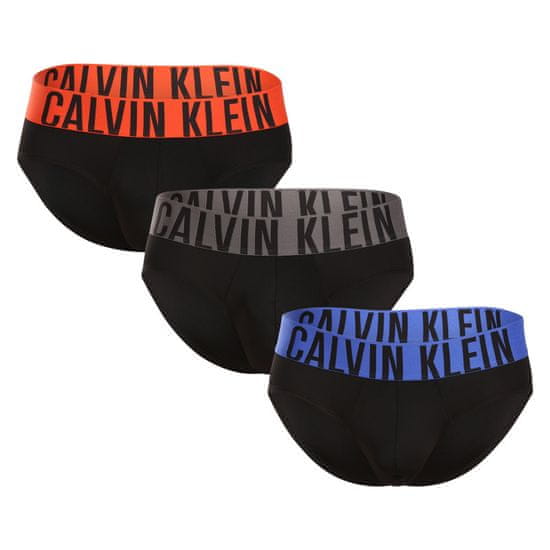 Calvin Klein 3PACK pánske slipy čierné (NB3610A-MDJ)
