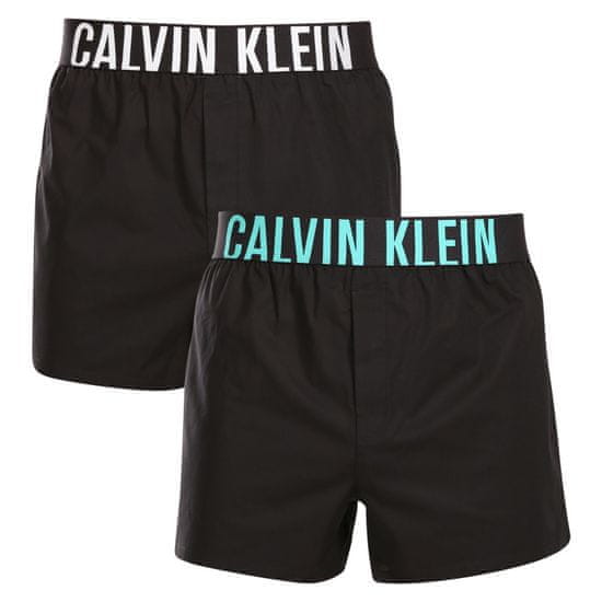 Calvin Klein 2PACK pánske trenky čierné (NB3833A-MVL)