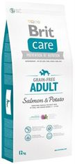 Brit BRIT Care dog Grain free Adult Salmon &amp; Potato 12 kg krmivo pre psy