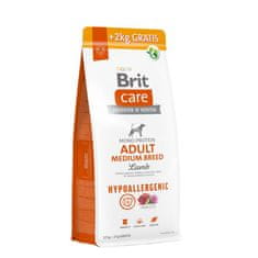 Brit Brit Care dog Hypoallergenic Adult Medium Breed 12 kg + 2 kg krmivo pre psy