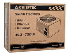 Chieftec PC zdroj Chieftec Smart GPS-600A8, 600W ATX, EFF>85%, 230V,retail