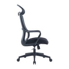 Dalenor Kancelárska stolička Best HB, textil, čierna / čierna