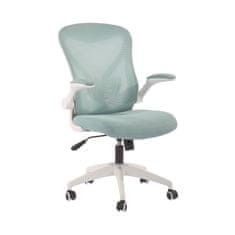 Dalenor Kancelárska stolička Jolly White, svetlo zelená