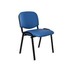 Dalenor Konferenčná stolička Iron, syntetická koža, modrá