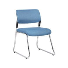 Dalenor Konferenčná stolička Evo 4S, textil, modrá