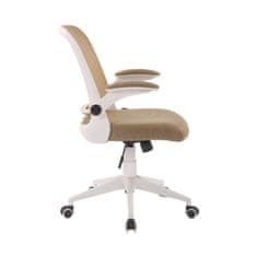 Dalenor Kancelárska stolička Pretty White, textil, béžová