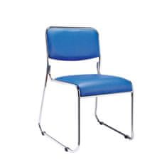 Dalenor Konferenčná stolička Axo, textil, modrá