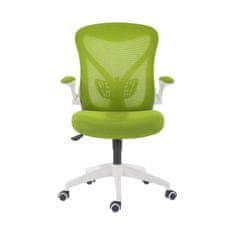 Dalenor Kancelárska stolička Jolly White, zelená