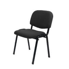 Dalenor Konferenčná stolička Iron, textil, čierna