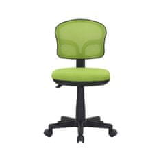 Dalenor Detská stolička Honey, textil, čierna podnož / zelená