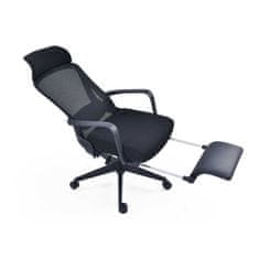 Dalenor Kancelárska stolička Enjoy HB, textil, čierna