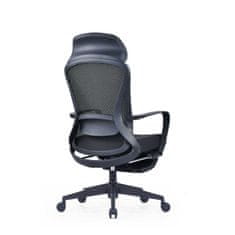 Dalenor Kancelárska stolička Enjoy HB, textil, čierna