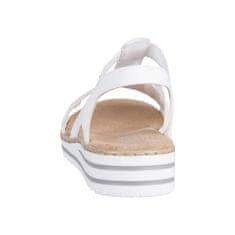 Rieker Sandále biela 40 EU V068780
