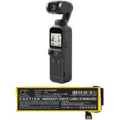 CameronSino Batéria pre DJI Osmo Pocket, Pocket 2, 800 mAh, Li-Pol