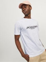 Jack&Jones Pánske tričko JORARUBA Standard Fit 12255452 Bright White (Veľkosť M)