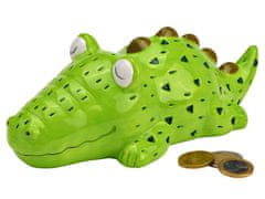 G. Wurm Keramická pokladnička krokodíl