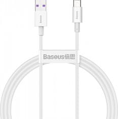 BASEUS Type-C Superior series fast charging data cable 66W (11V/6A) 1m White (CATYS-02)