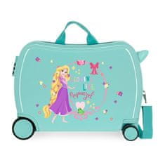 Jada Toys Detský cestovný kufor na kolieskach / odrážadlo PRINCESS Rapunzel, 34L, 4489823