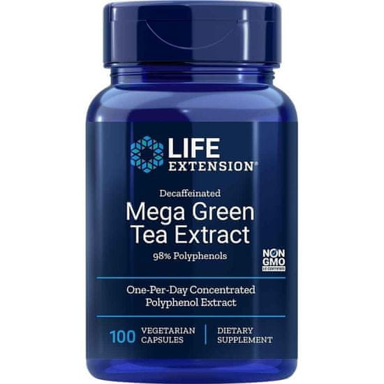 Life Extension Doplnky stravy Mega Green Tea Extract Decaffeinated