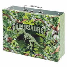 BAAGL Skladací školský kufrík Dinosaur