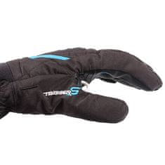 Griffin S Junior detské lyžiarske rukavice čierna-modrá veľkosť oblečenia č. 4