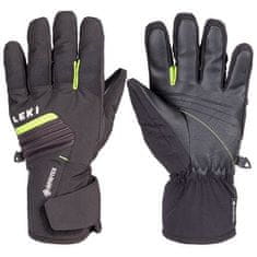 Spox GTX lyžiarske rukavice čierna-limetková veľkosť oblečenia č. 8,5