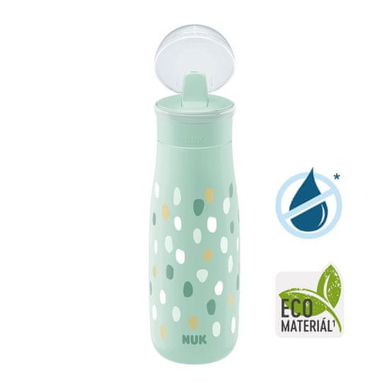 Detská fľaša NUK Mini-Me Flip 450 ml green
