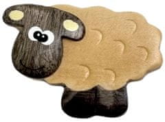 Dvěděti Dvedeti Drevená magnetka veľká Ovce
