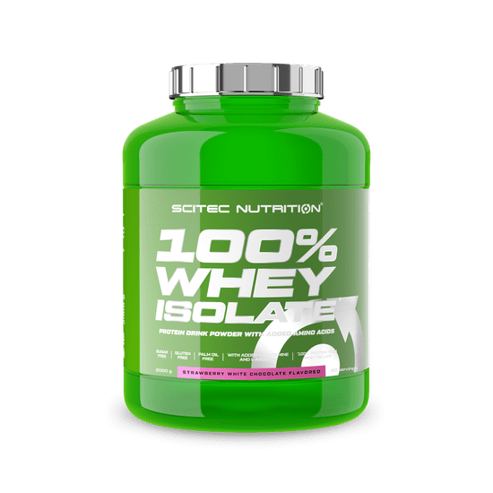 Scitec Nutrition 100% Whey Isolate 2000 g strawberry white chocolate