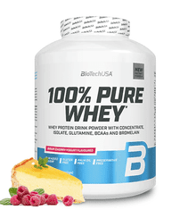 BioTech 100% Pure Whey 2270 g raspberry cheesecake