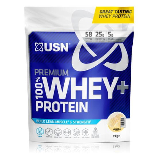 USN 100% Premium Whey Protein 2000 g vanilla