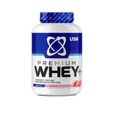 USN Whey+ Premium Proteín 2000 g jahoda