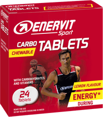 Enervit Carbo Tablets 24 tbl citrón