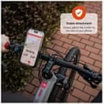 Držiak FIXED univerzálny držiak mobilného telefónu na bicykel Bikee Plus, čierny