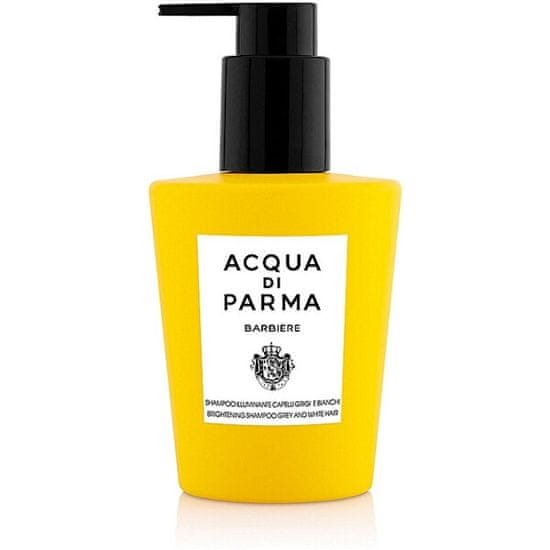 Acqua di Parma Barbiere - rozjasňující šampon pro šedé a bílé vlasy