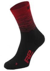 R2 ponožky RACE ATS23F čierna/červená M